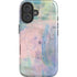 Rose Quartz & Serenity Abstract iPhone 16 Magsafe Impact Case